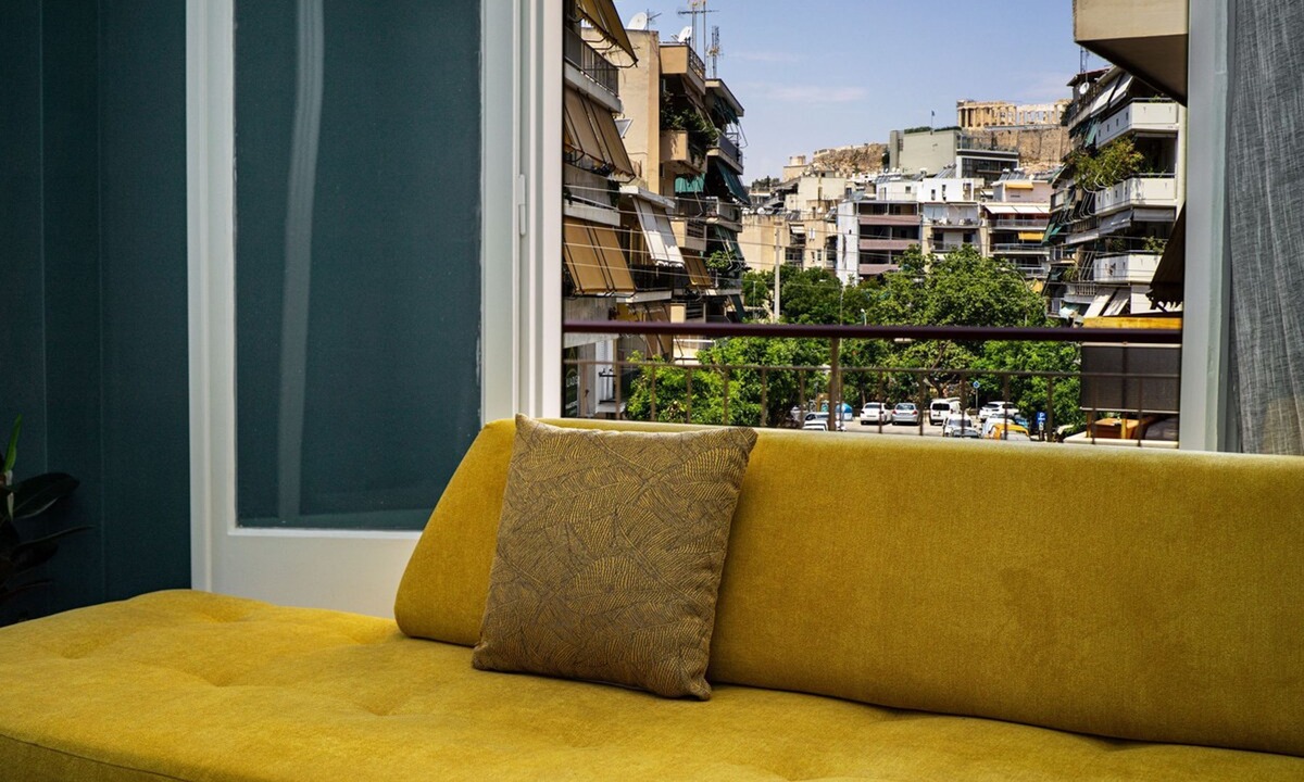 Kinosargous Apartment | Sunny 2 Bedroom Cozy Apartment View of Parthenon