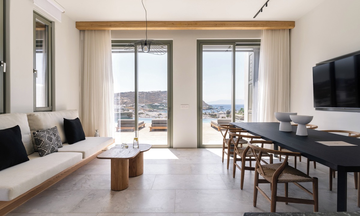 Ornos Villa | Ornos Villas by Alissachni Mykonos