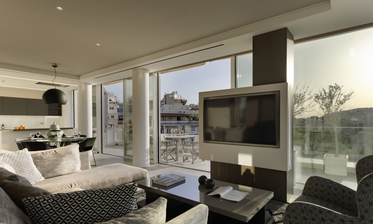 Kinosargous Apartment | Theofilopoulou19-Über Lux 2 BR Penthouse with