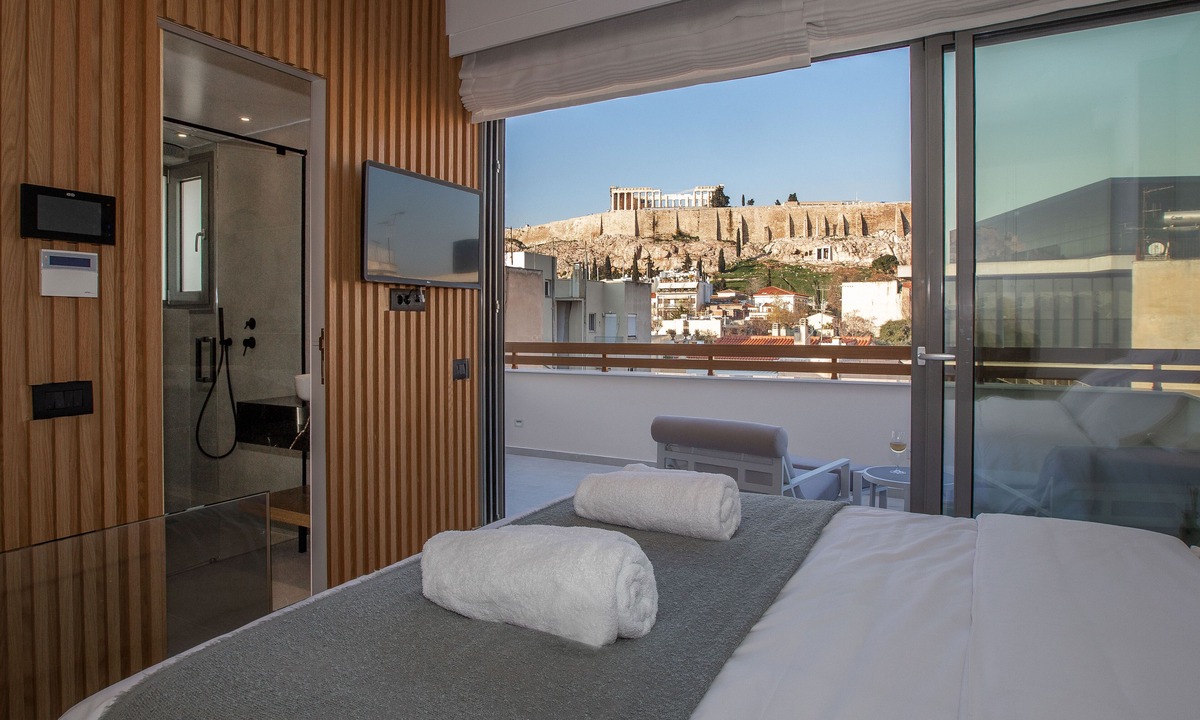 Makrigianni Apartment | Acropolis Golden Suites | Penthouse Maisonette