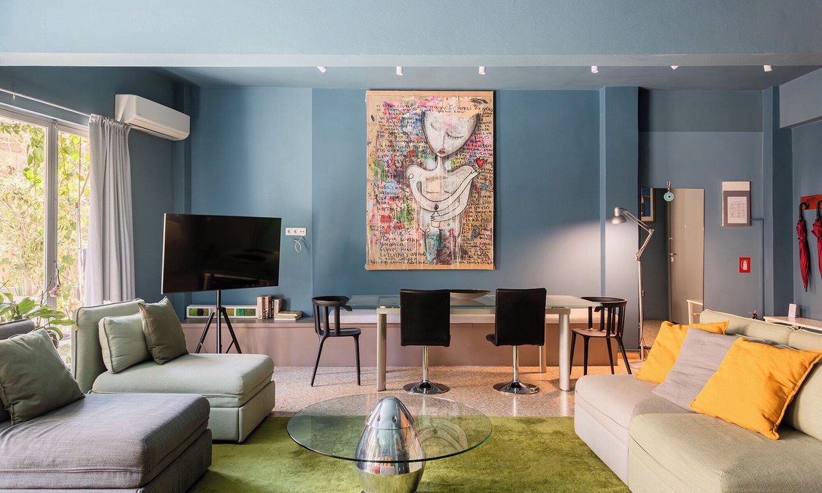 Psirri Apartment | Central Comfy Apt with Private Balcony & Rooftop Access. CT3
