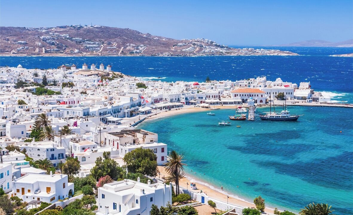 Tourlos Boat Rental | Sun-Kissed Sailing Adventure in Islas Cícladas, Mykonos