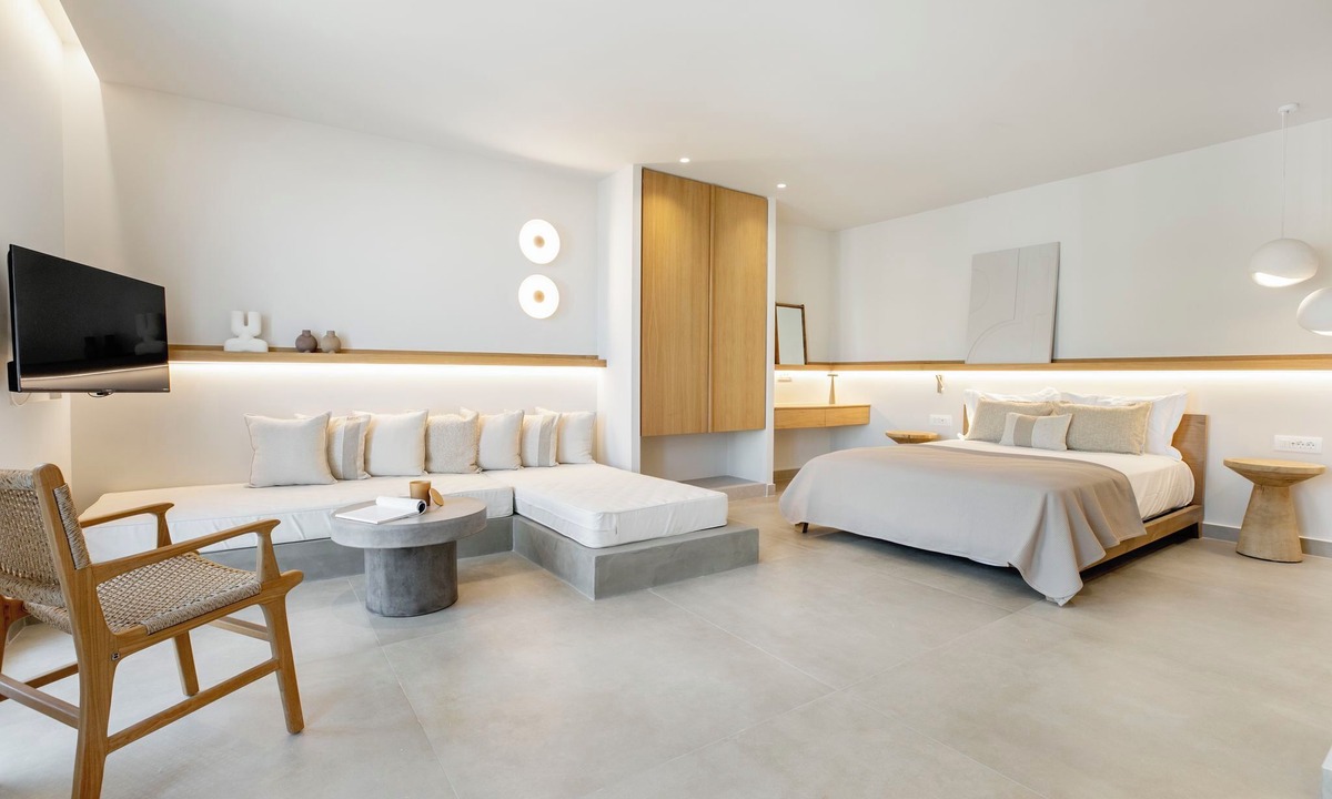 Loutra Apartment | Kythnos Blue - Suite 1 Sea View, Walk to the beach