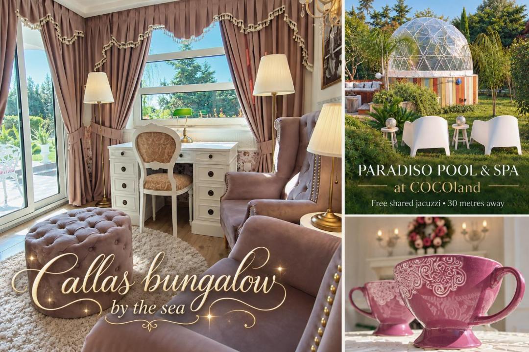 Thermaikos Apartment | CALLAS bungalow by the sea in COCOland