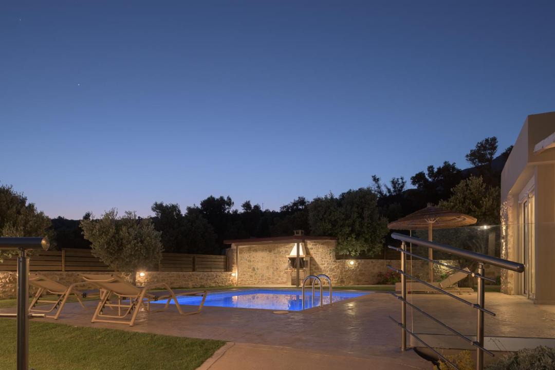 Triopetra Villa | Villa Michael Triopetra Private Villa, Private Swimming Pool, Garden, Panoramic Sunset