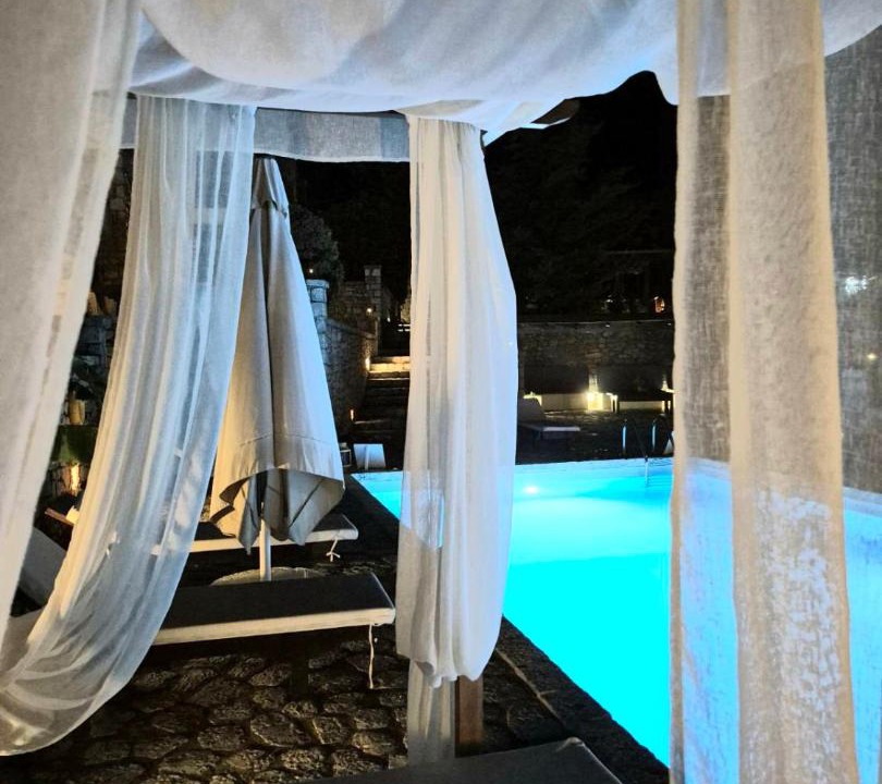 Mavrovouni Villa | Malvazios Villas with sea and pool view
