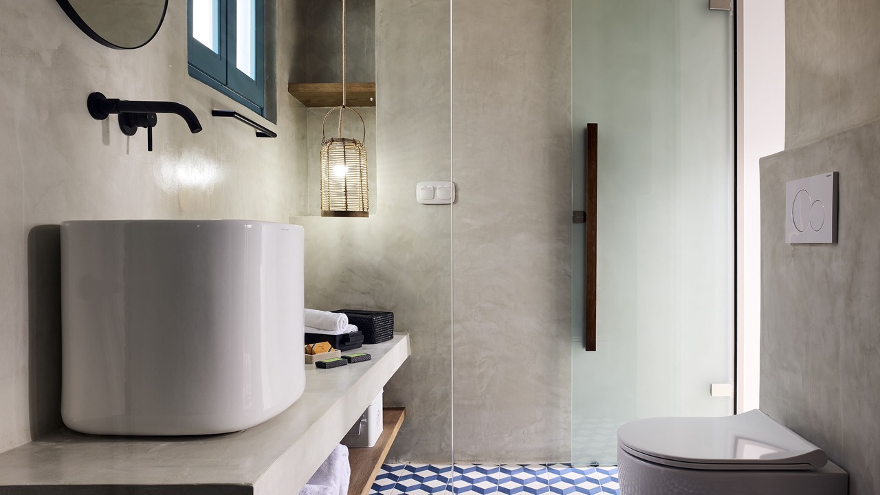 Photo of Bathroom in Ermoupoli