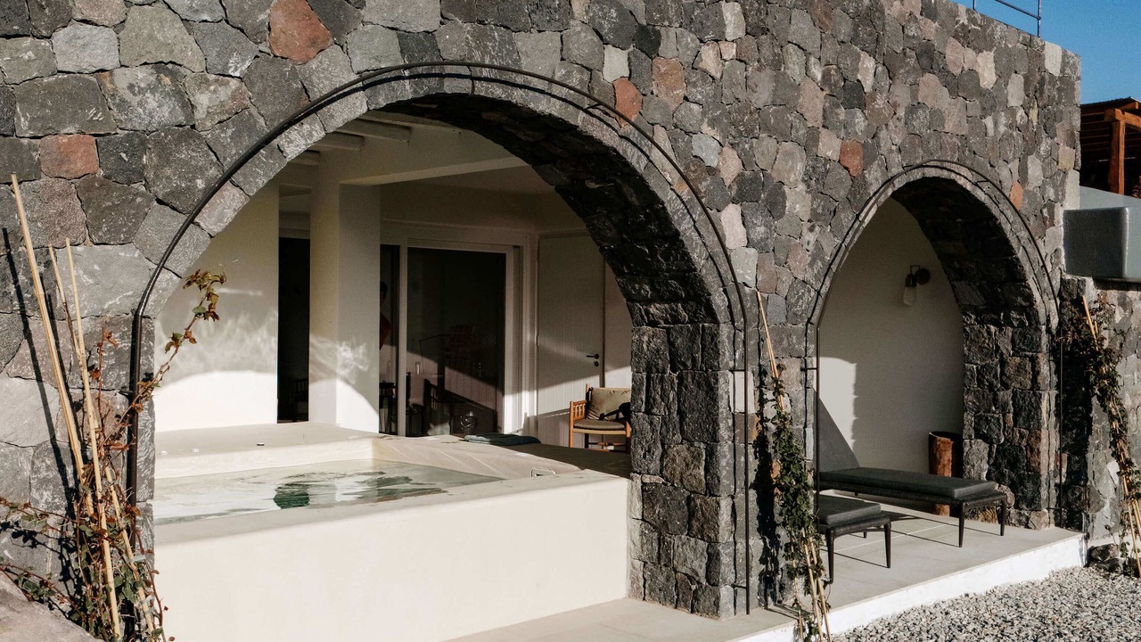Photo of Patio Balcony in Santorini