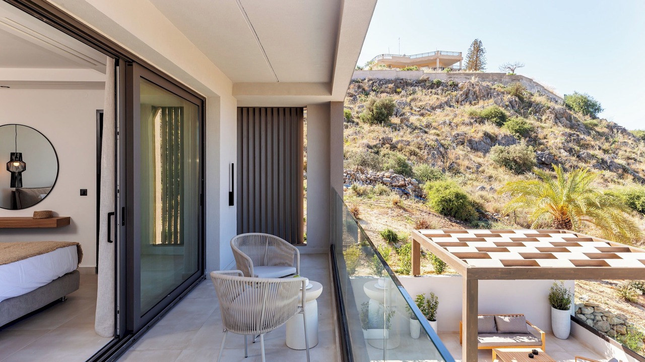 Photo of Patio Balcony in Vathianos Kampos