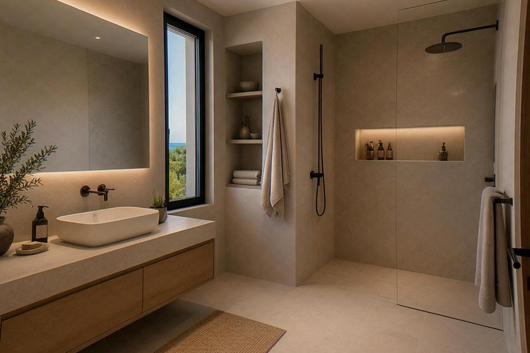 Photo of Bathroom in Nea Cryssi Akti