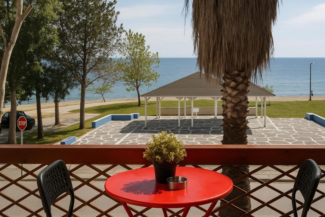 Photo of Patio Balcony in Nea Playia