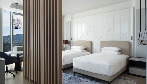 Deluxe Room, 2 Twin Beds, City View