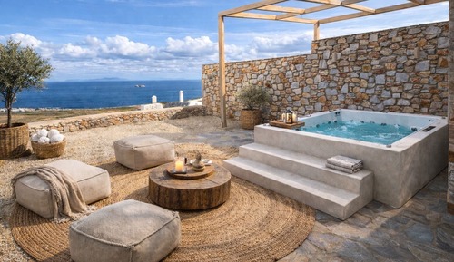 Majesty Suite with Outdoor Hot Tub