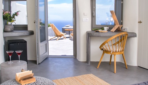 Premier Double Room, Ensuite, Sea View (Filotera)