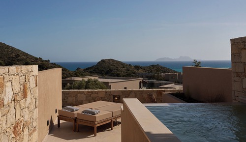 South Junior Suite Sea view Plunge Pool