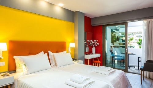 Economy Double or Twin Room, Balcony