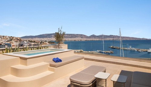 Luxury Suite, 1 Twin Bed, Sea View (Pool)