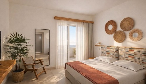 Comfort Double or Twin Room, Balcony, Sea View