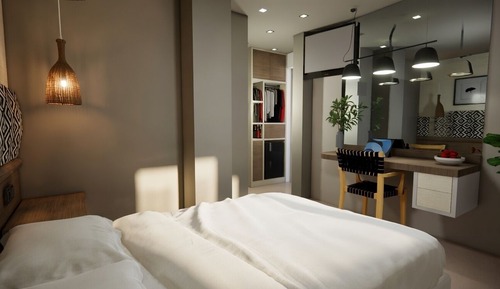 Standard Double Room, Balcony, Garden View