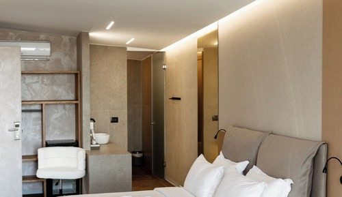 Comfort Studio Suite, Bathtub, Garden View