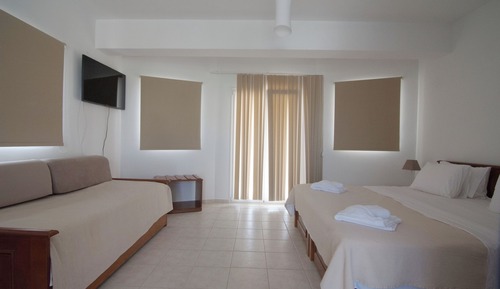 Superior Double Room, Balcony, Partial Sea View