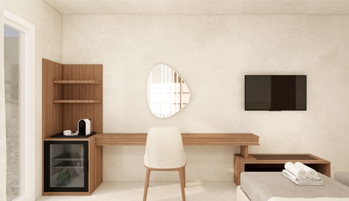 Deluxe Suite with Private Garden Terrace