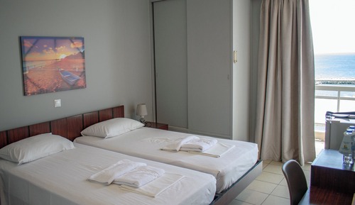 Twin Room, Balcony, City View
