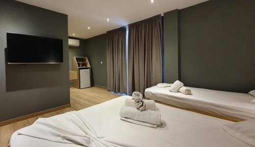 Deluxe Triple Room, Balcony, Sea View