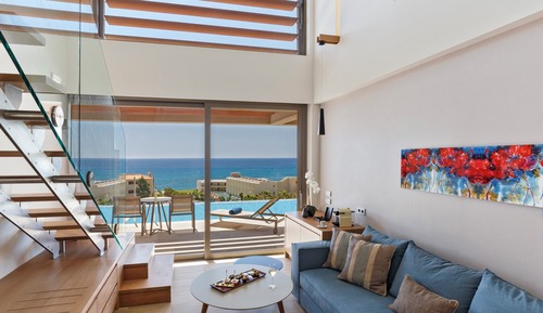 Deluxe Duplex Suite Swim Up Sea View (Residences Area)