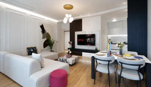 Two-Bedroom Apartment with Balcony