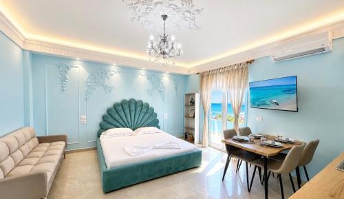 One-Bedroom Apartment with Balcony and Sea View