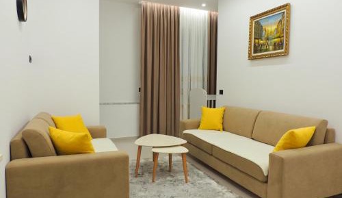 Deluxe One-Bedroom Apartment with City View