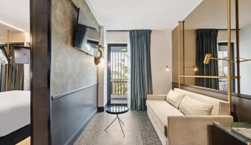 Junior Suite with Balcony and City View