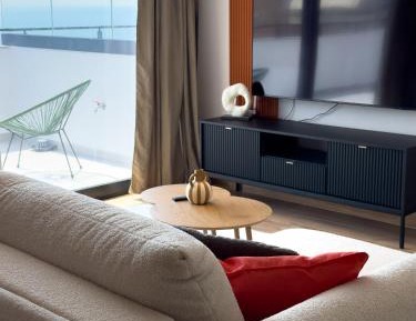 Two-Bedroom Apartment with Balcony and Sea View