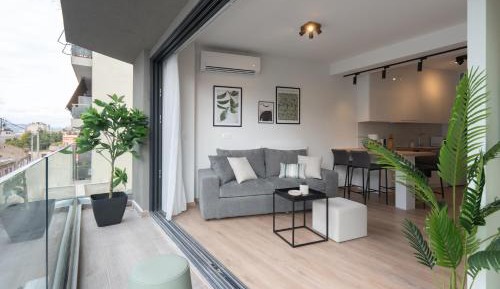 Superior Apartment with Balcony  and Acropolis view