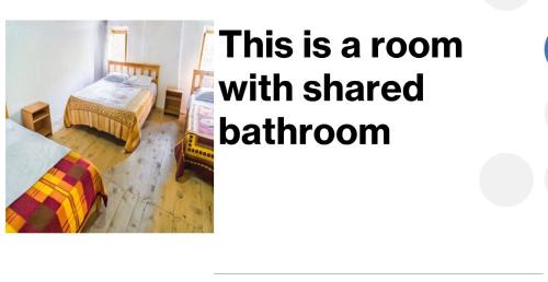 Economy Quadruple Room with Shared Bathroom
