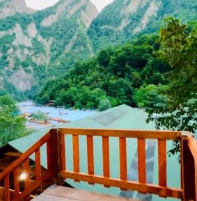 Family Room with Mountain View