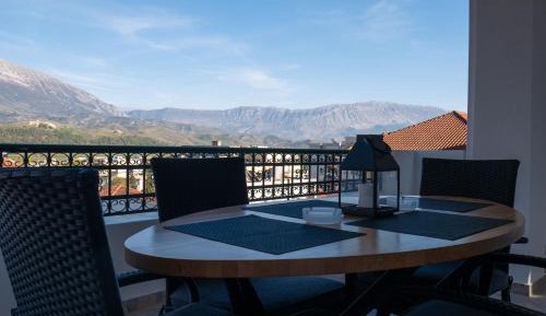 One-Bedroom Apartment with Balcony and Mountain View  
