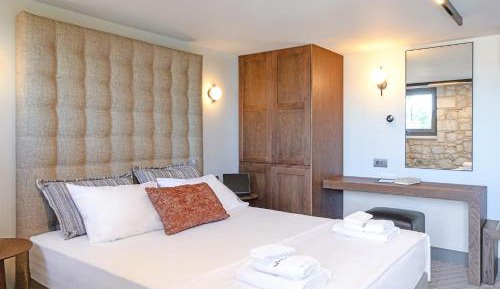Edafos, Deluxe Double Room with Balcony and Sea View
