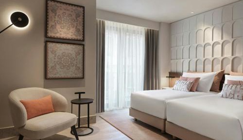 Twin Room with Urban View and some with Balcony