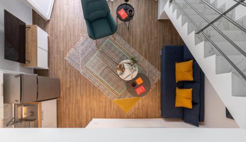 Two-Bedroom Loft Apartment