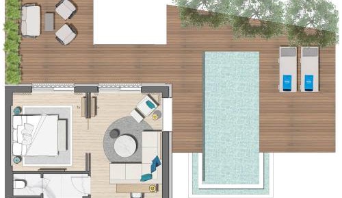 Two - Room Suite Private Pool Forest View