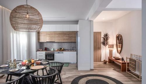 Two-Bedroom Apartment with Balcony and Sea View