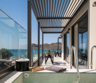 Junior Suite with Sea View, Private Pool and Hammam