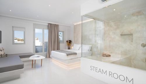 Suite with Sea View, Private Heated Pool & Steam Room - A2