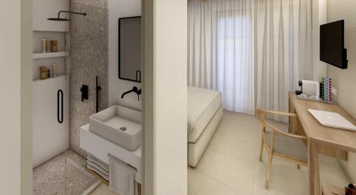 Deluxe Triple Room with Sea View