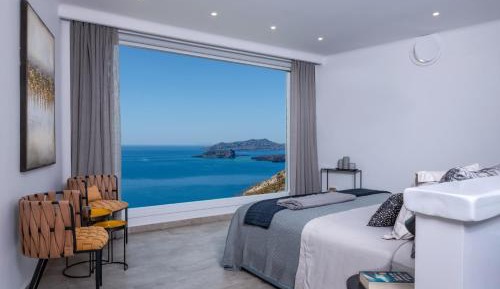Athermi Cave Villa - Indoor Pool & Sunset View