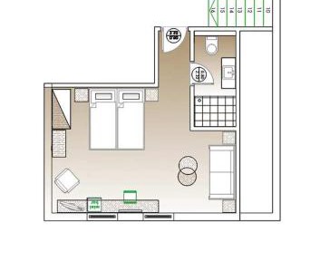 Triple Attic Room - No Balcony