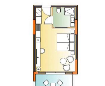 Superior Double Room with Balcony
