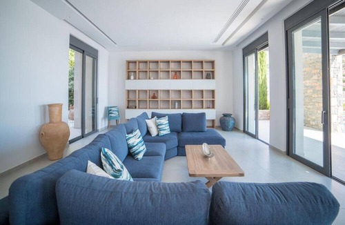 Kounelion Villa | Sea View 6 Bedroom Villa With a Heated Pool
